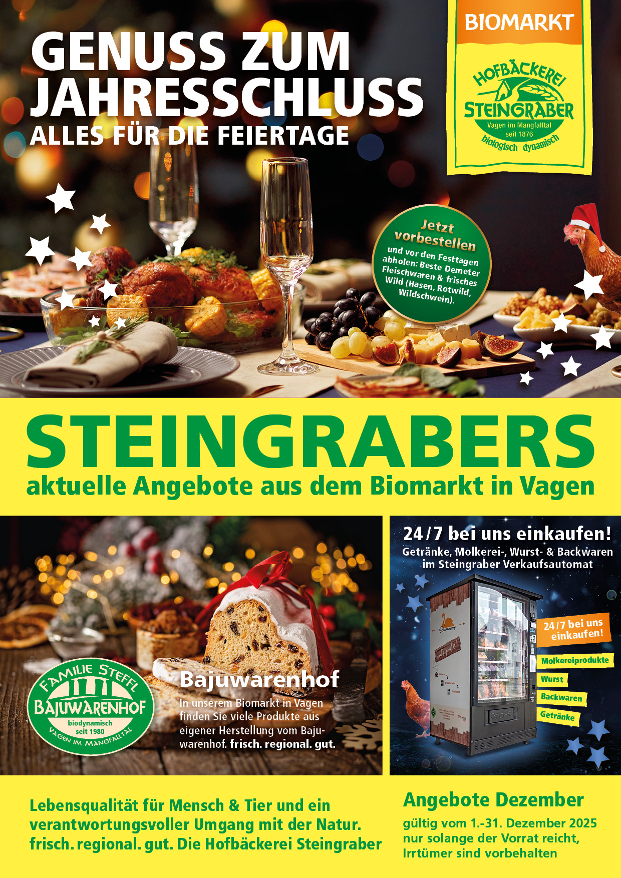 Steingraber Angebot A4 Dezember 2025